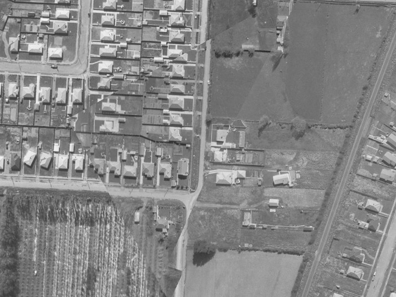 45A Cavendish Road from the air, 1960-1964
