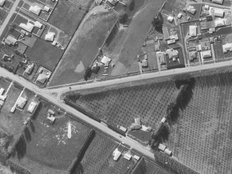 12 Veitches Road from the air, 1960-1964
