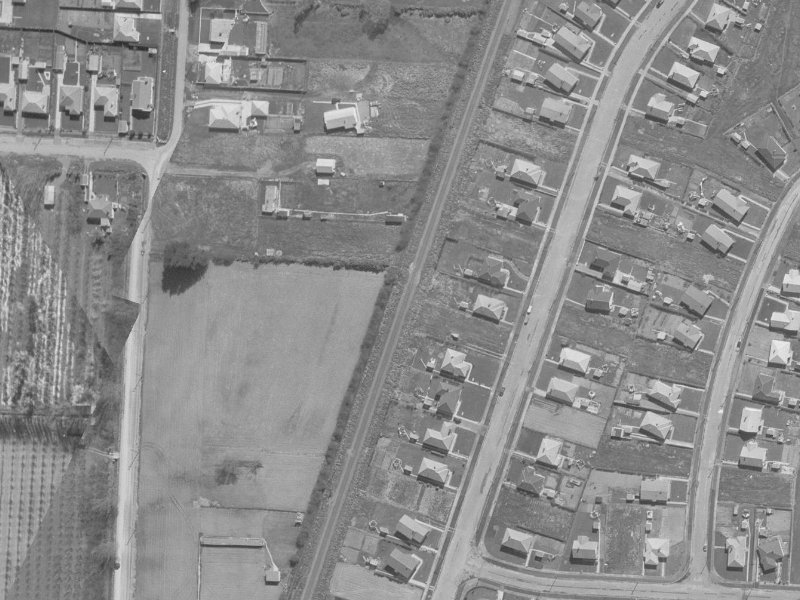 38D Cavendish Road from the air, 1960-1964