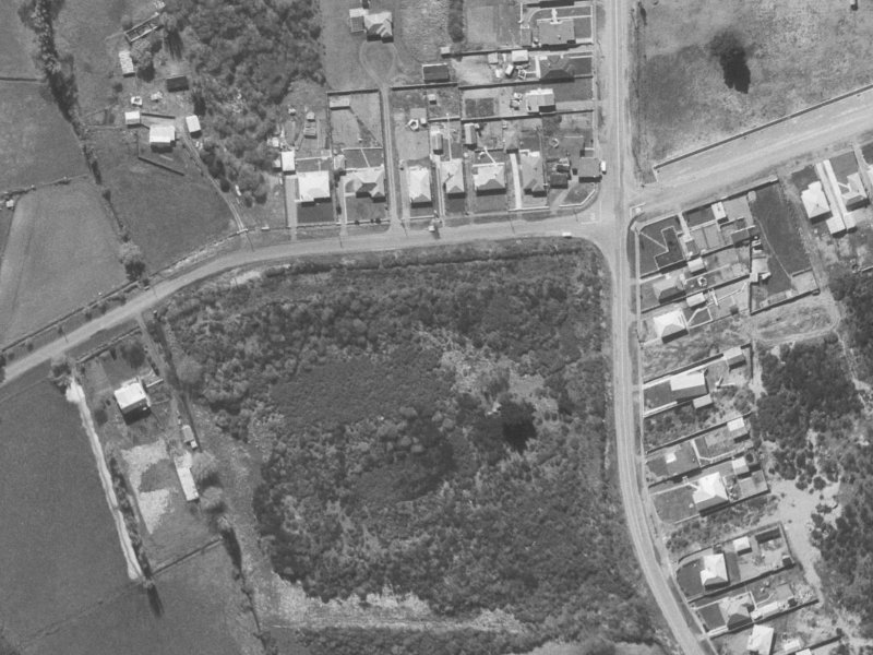 100 Greenhaven Drive from the air, 1960-1964