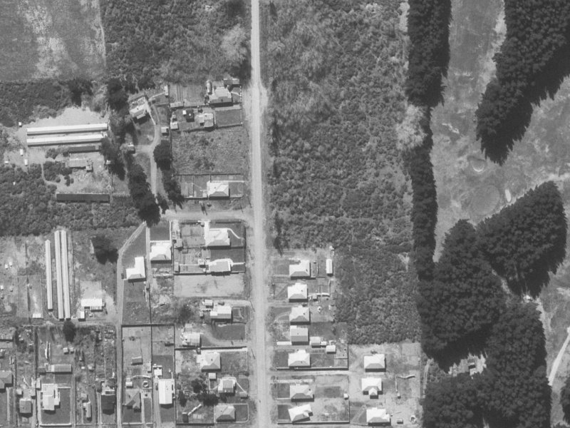 1 Florance Place from the air, 1960-1964