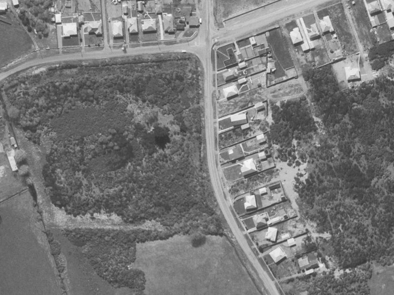 253 Burwood Road from the air, 1960-1964