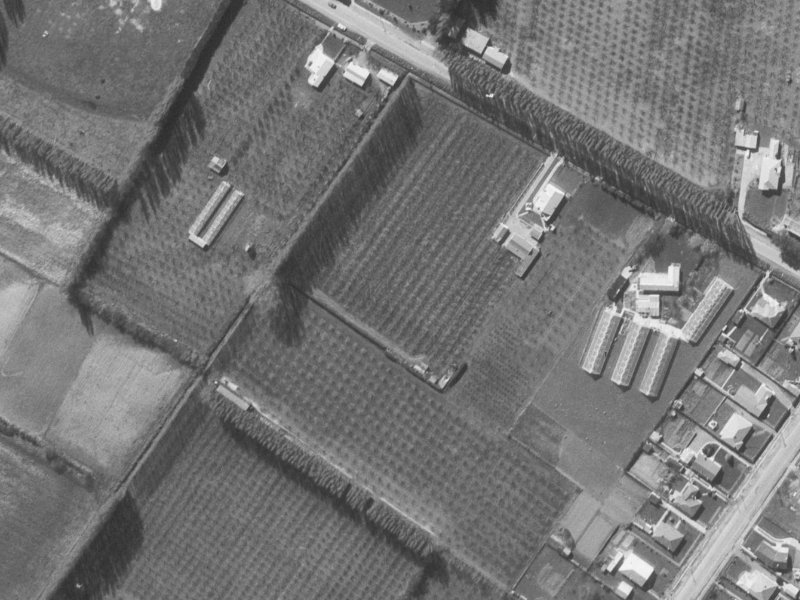 123 Reynolds Avenue from the air, 1960-1964