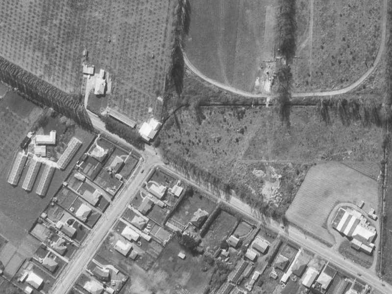164 Northcote Road from the air, 1960-1964