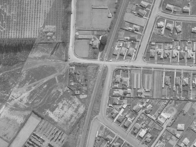 93 Northcote Road from the air, 1960-1964
