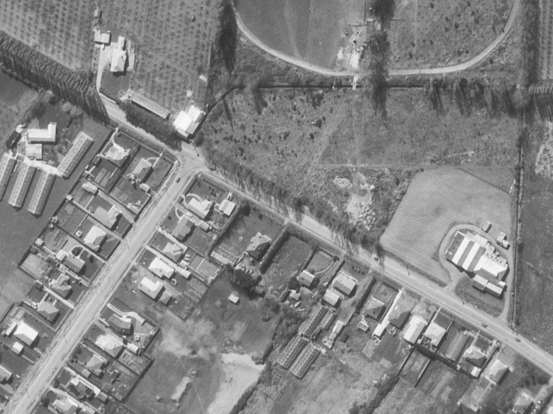 165 Sawyers Arms Road from the air, 1960-1964