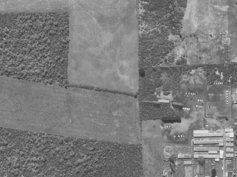 22 Donnington Street from the air, 1960-1964