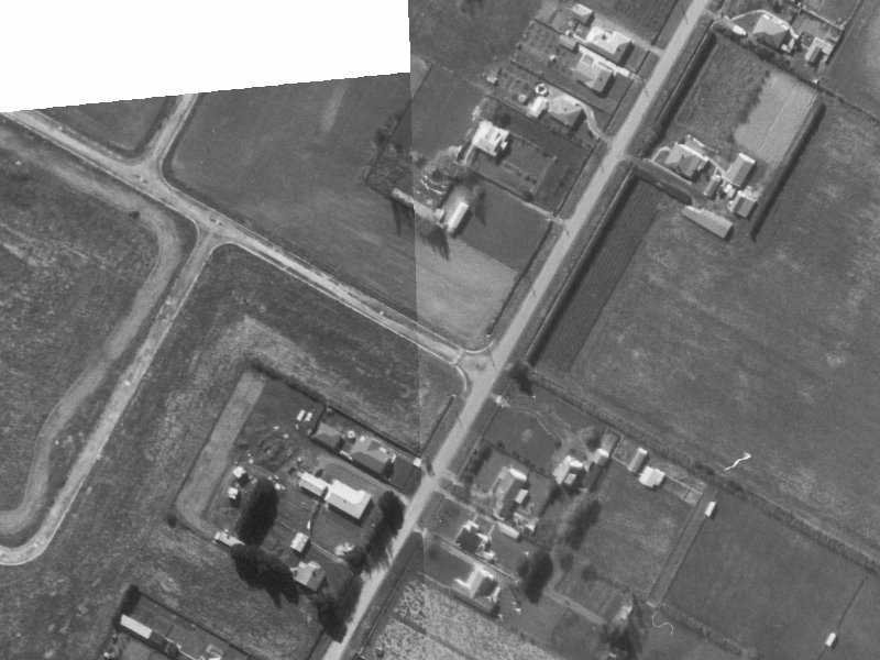 47 Highsted Road from the air, 1960-1964