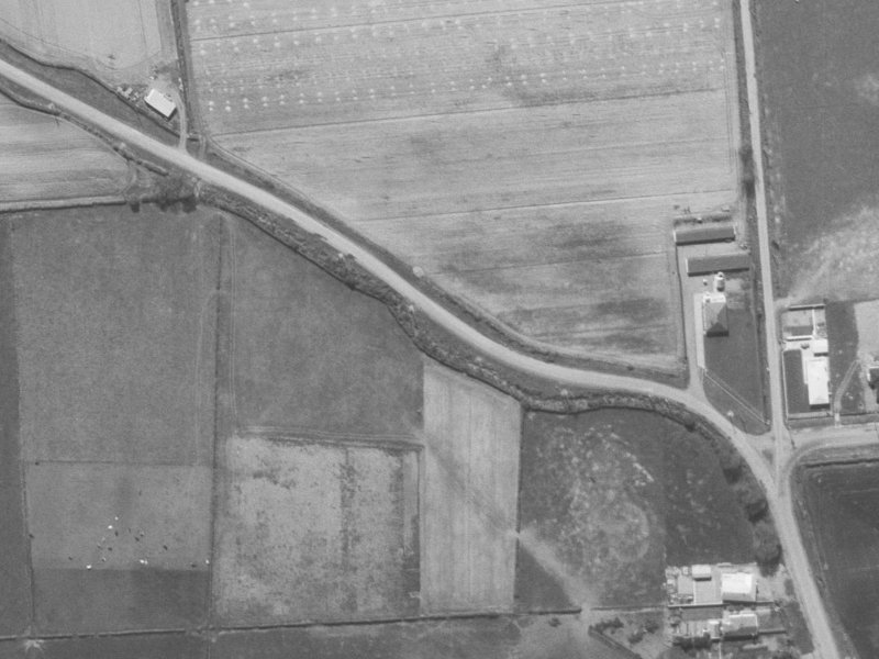 595 Hills Road from the air, 1960-1964