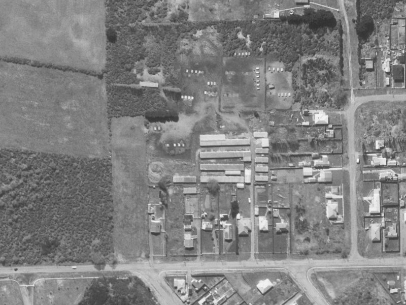 33 Beauford Place from the air, 1960-1964