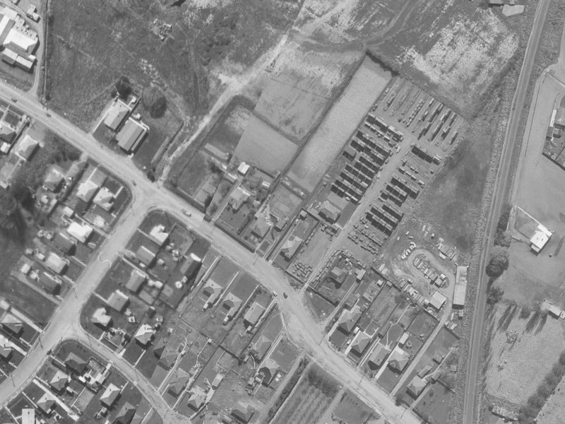 122 Sawyers Arms Road from the air, 1960-1964