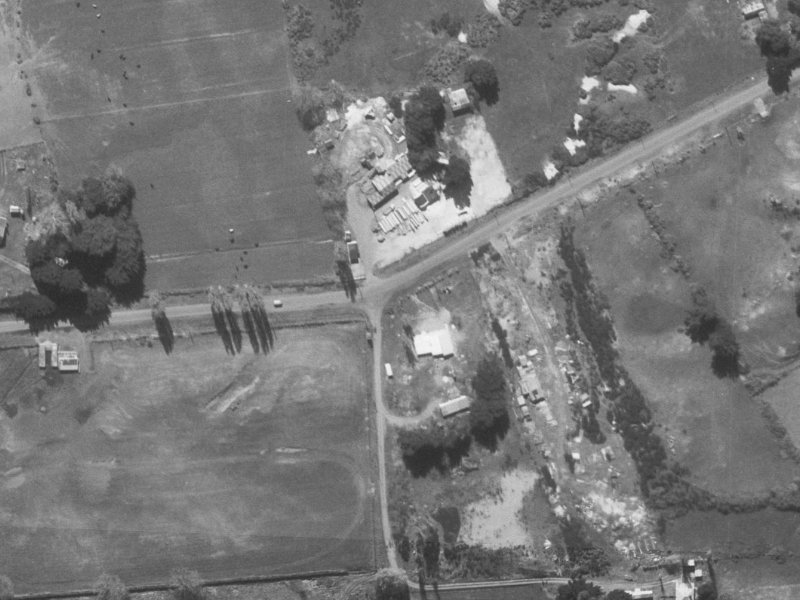 99 Mairehau Road from the air, 1960-1964