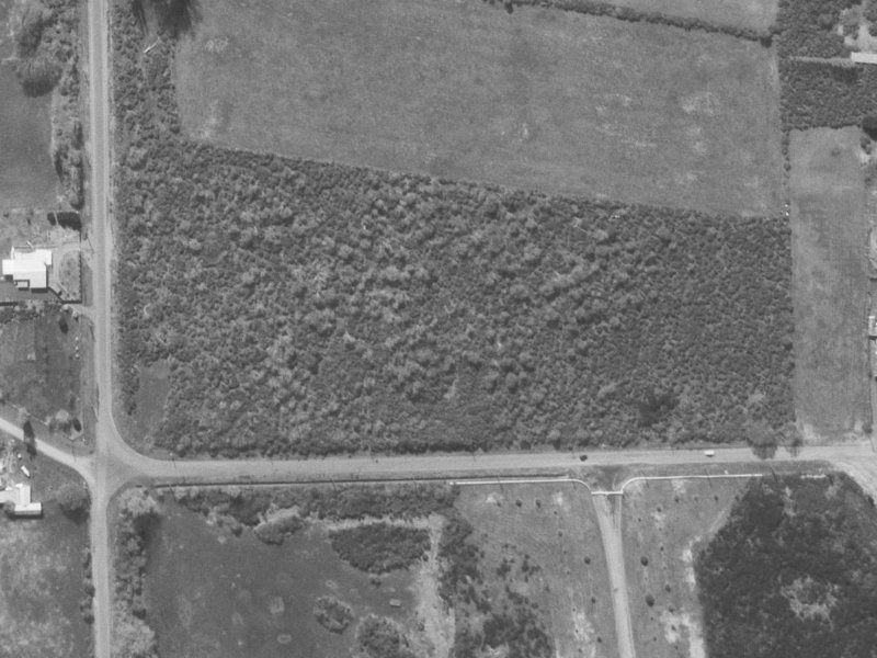 15B Cottonwood Street from the air, 1960-1964