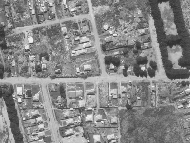 26-28 Beach Road from the air, 1960-1964