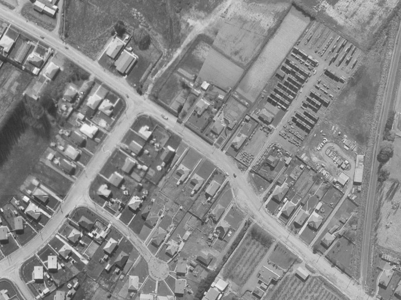 119 Sawyers Arms Road from the air, 1960-1964