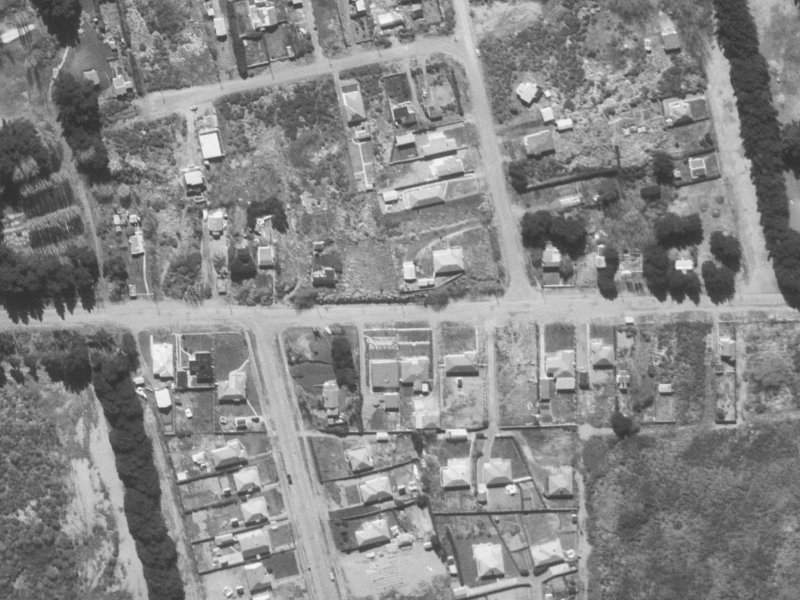 28 Beach Road from the air, 1960-1964