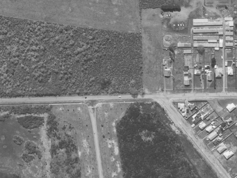 Donnington Street from the air, 1960-1964