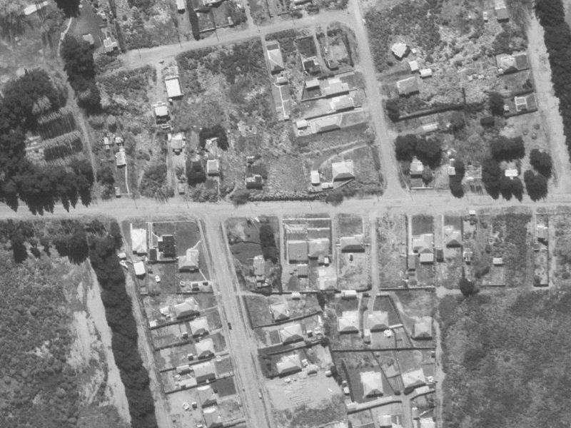 55 Beach Road from the air, 1960-1964