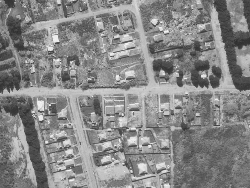 49 Beach Road from the air, 1960-1964