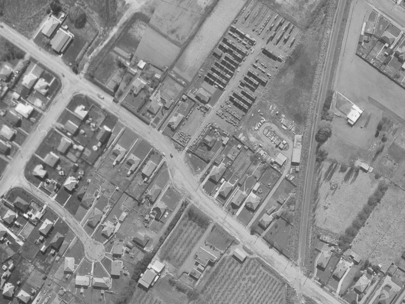 110 Sawyers Arms Road from the air, 1960-1964