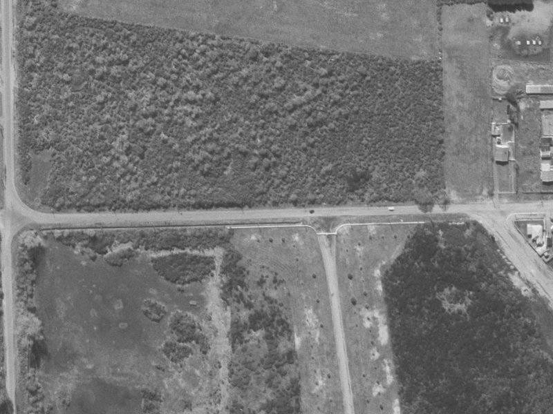 214B Queenspark Drive from the air, 1960-1964