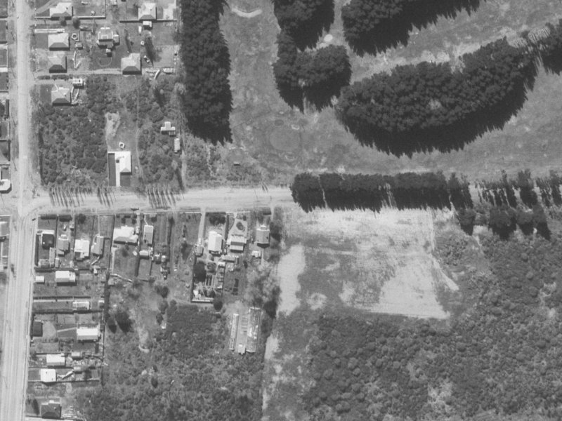 117 Beach Road from the air, 1960-1964