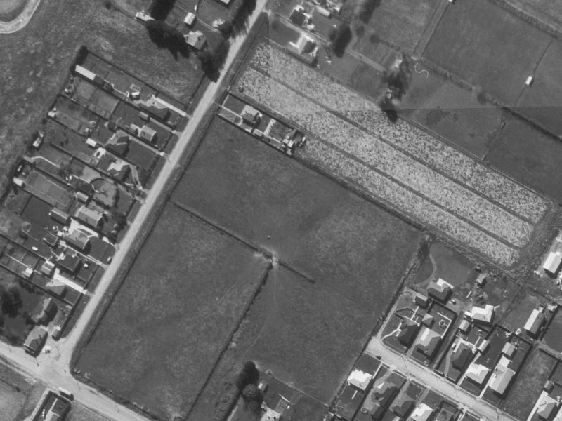 61 Bainton Street from the air, 1960-1964
