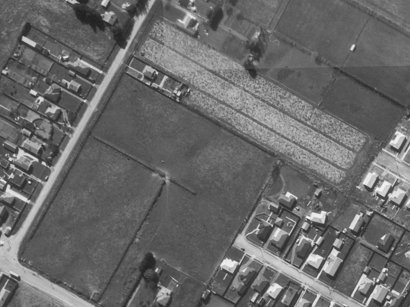 60A Bainton Street from the air, 1960-1964