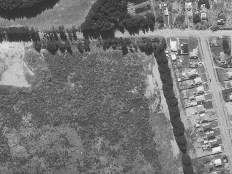 128 Effingham Street from the air, 1960-1964