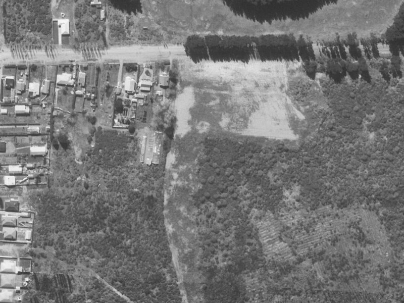 28 Pegasus Avenue from the air, 1960-1964