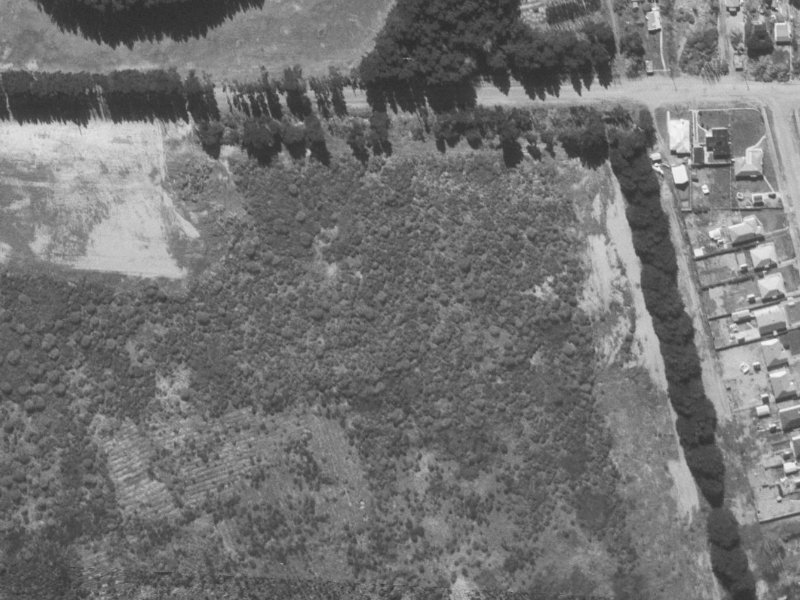 129 Effingham Street from the air, 1960-1964
