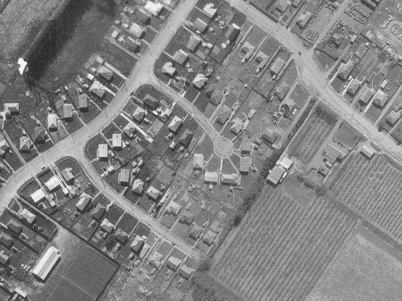 8 Virgil Place from the air, 1960-1964