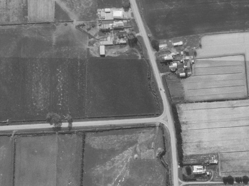 501 Hills Road from the air, 1960-1964