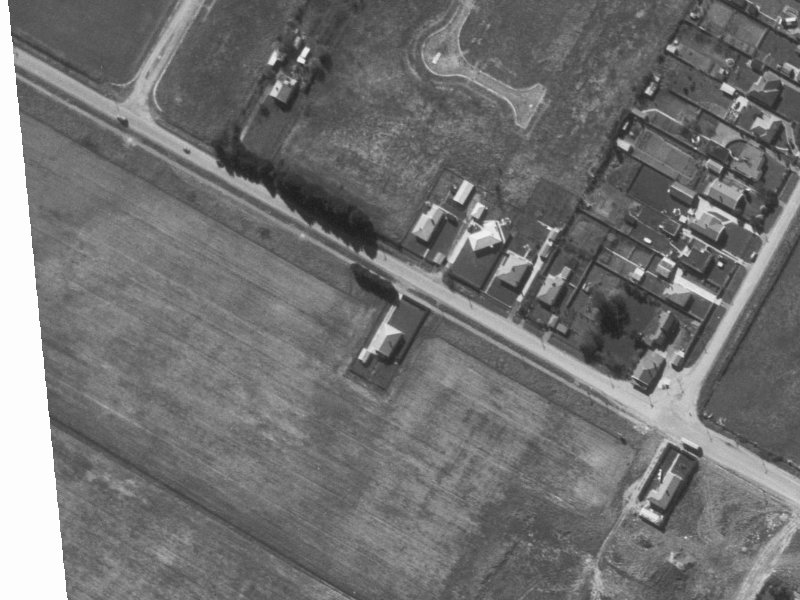 341 Harewood Road from the air, 1960-1964