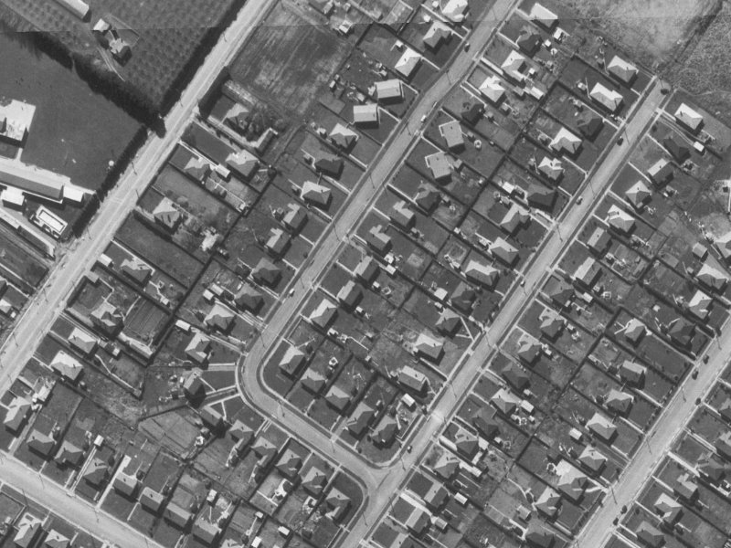 16 Primrose Street from the air, 1960-1964