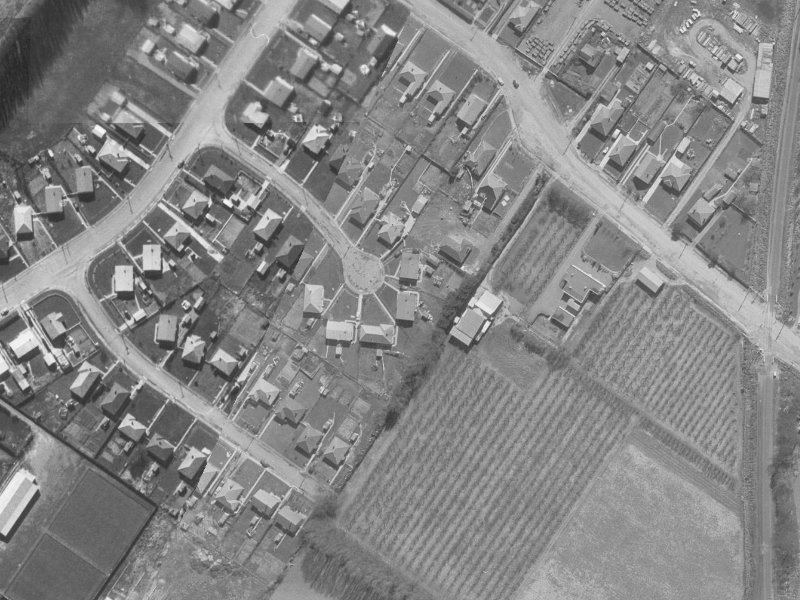 14 Virgil Place from the air, 1960-1964