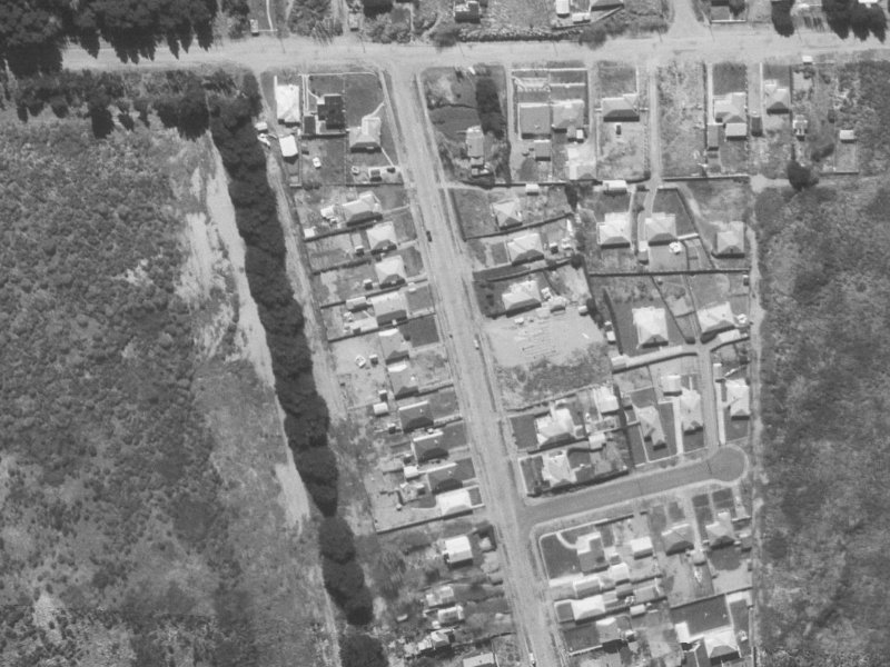 20 Britannia Street from the air, 1960-1964