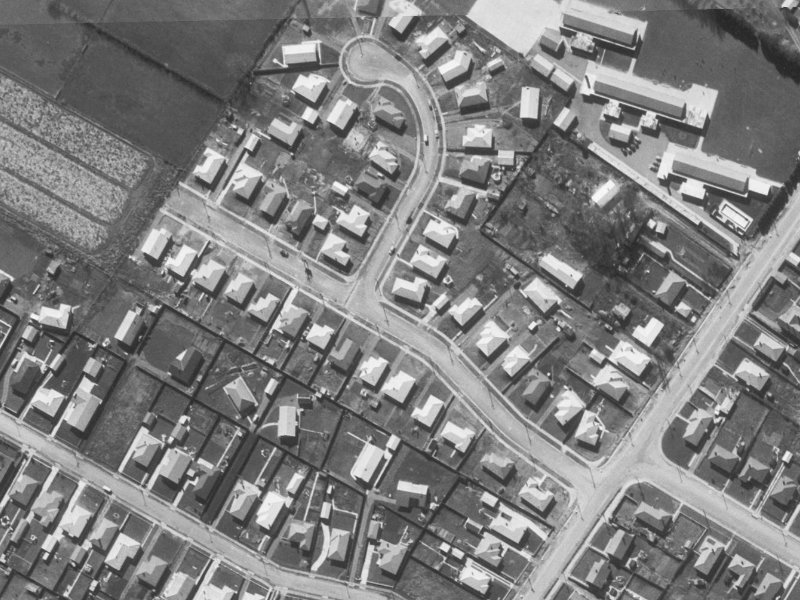 2 Blossomdale Place from the air, 1960-1964