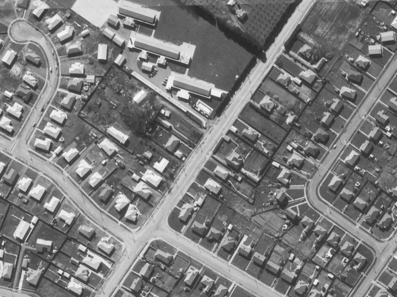 461 Greers Road from the air, 1960-1964