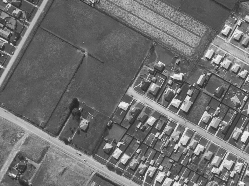 43 Bainton Street from the air, 1960-1964