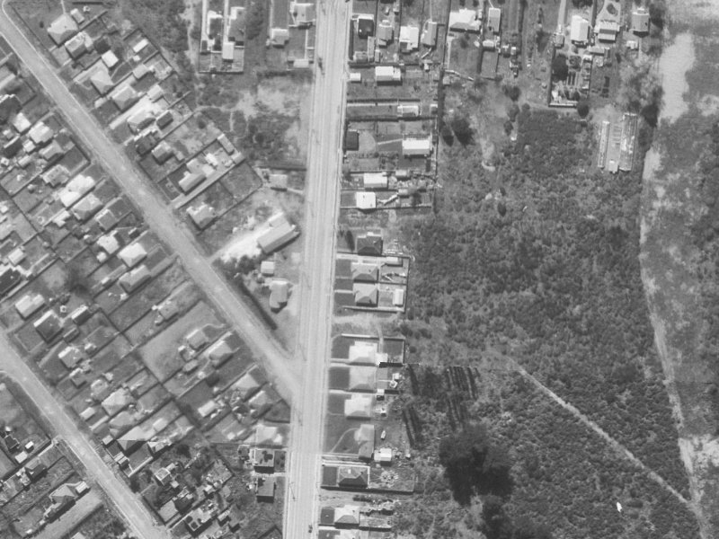 364 Bower Avenue from the air, 1960-1964