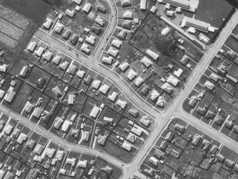 7 Reynolds Avenue from the air, 1960-1964