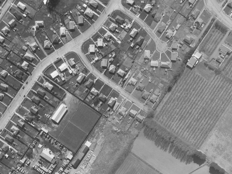7 Boyne Avenue from the air, 1960-1964