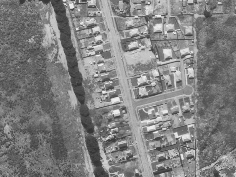 32 Britannia Street from the air, 1960-1964