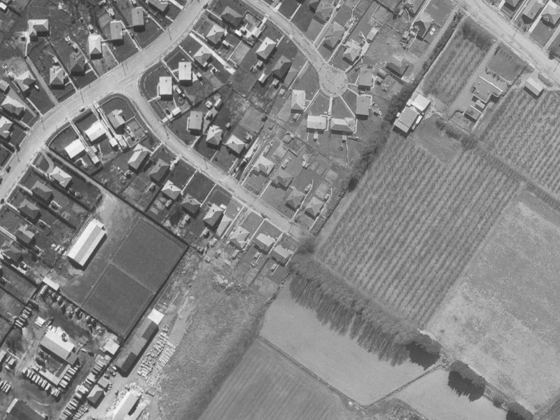 13 Boyne Avenue from the air, 1960-1964