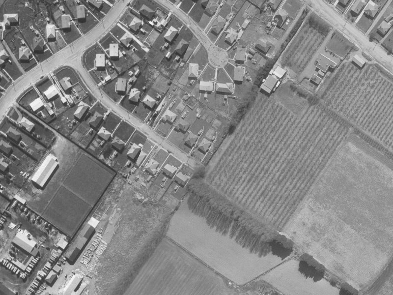 15A Boyne Avenue from the air, 1960-1964