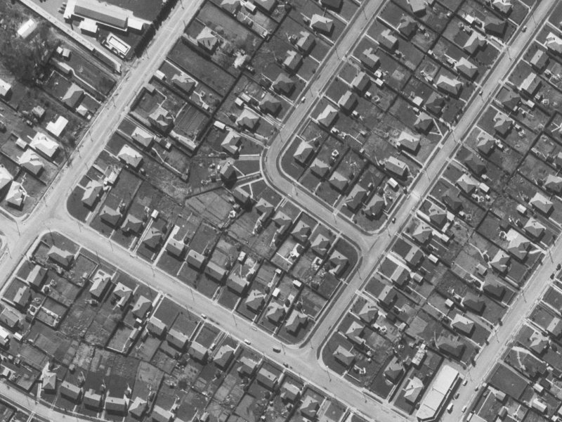 9 Primrose Street from the air, 1960-1964