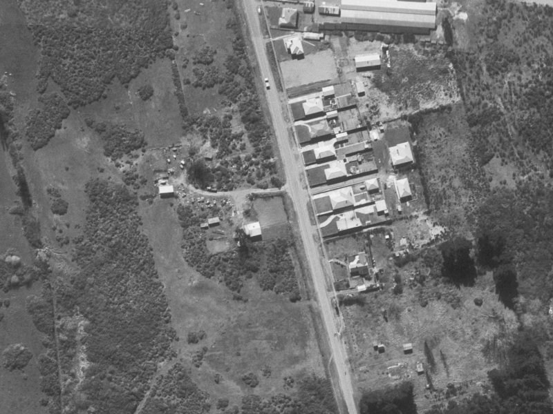 187 Burwood Road from the air, 1960-1964