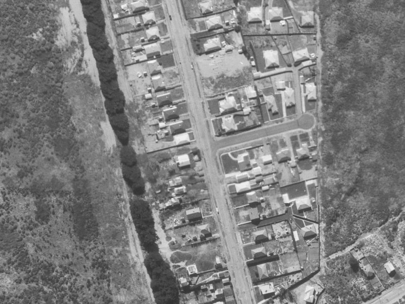 42 Britannia Street from the air, 1960-1964