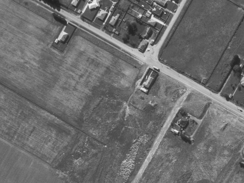 41 Bishopdale Ct from the air, 1960-1964